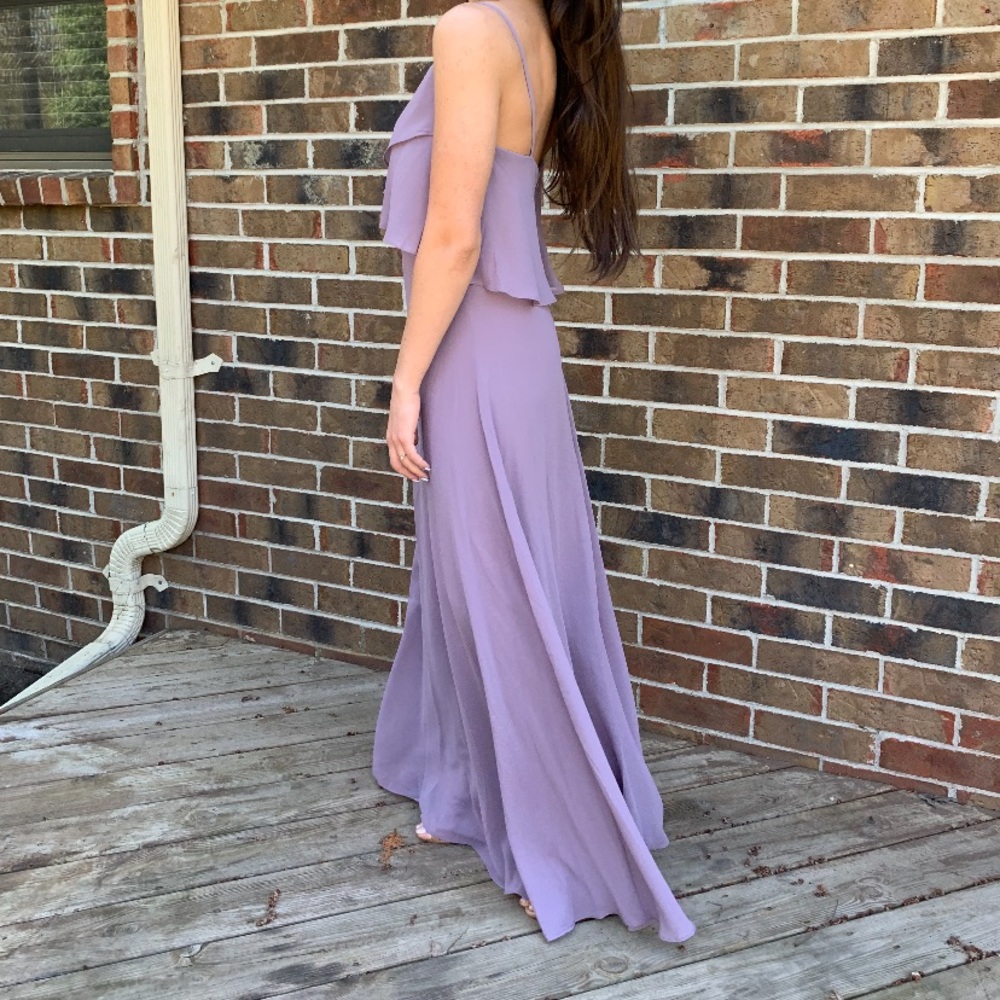 Lavender bridesmaid dress - Picture 3 of 4